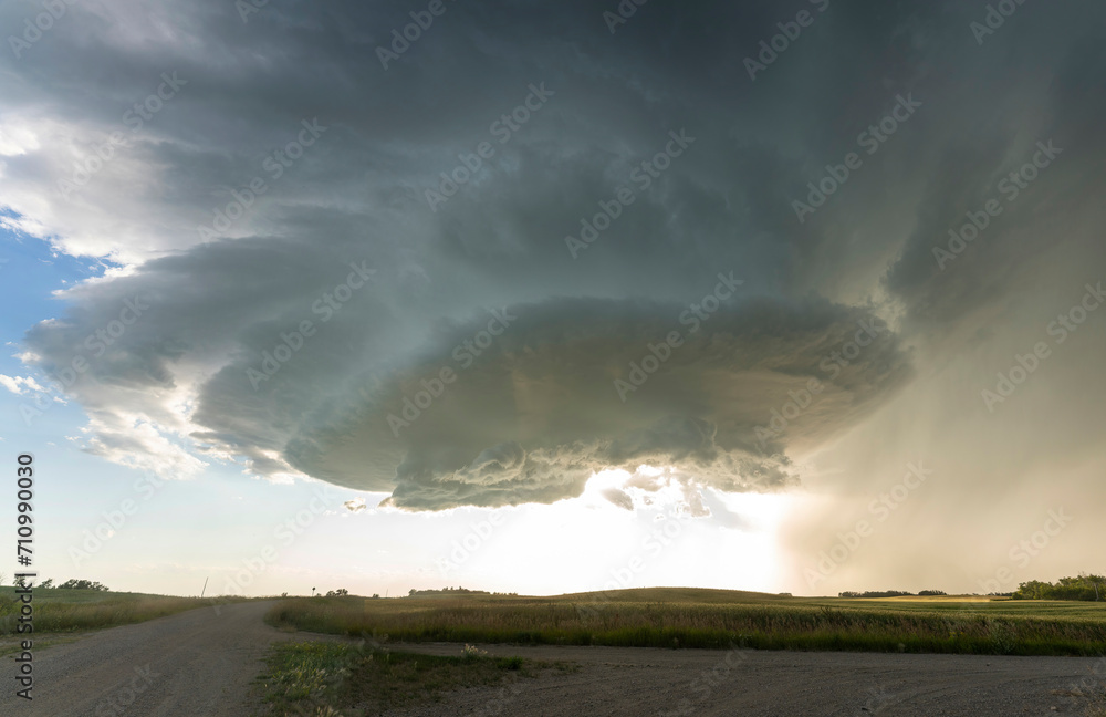 Fototapeta premium Storm Clouds Canada