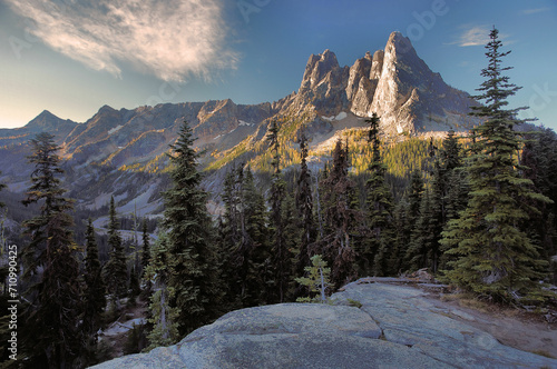 Liberty Bell Mountain, North Cascades photo