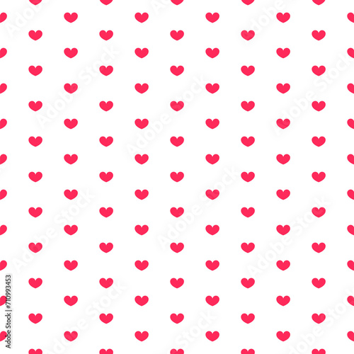 Hearts Pattern. Valentine’s day Background.