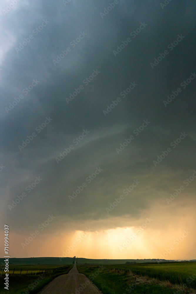 Obraz premium Storm Clouds Canada