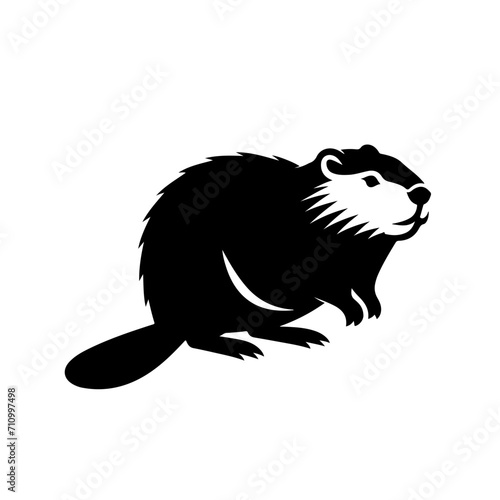 American Beaver Vector Logo Art © DesignUp