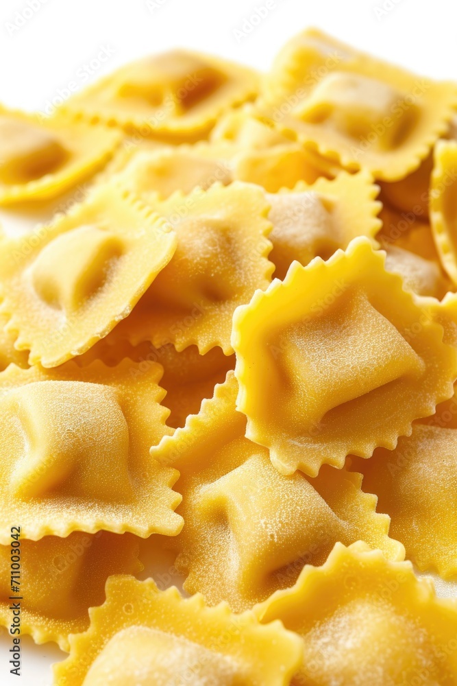A pile of pasta on a white surface. Perfect for food-related projects A pile of pasta on a white surface. Perfect for food-related projects