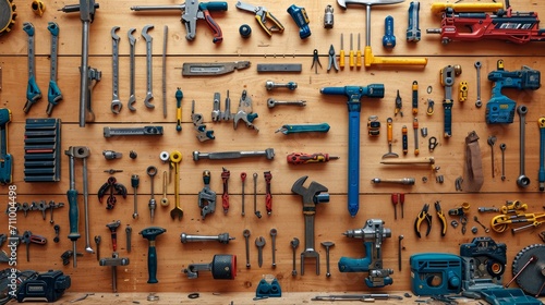 Power and Hand Tools Miscellaneous for Puzzle Template photo