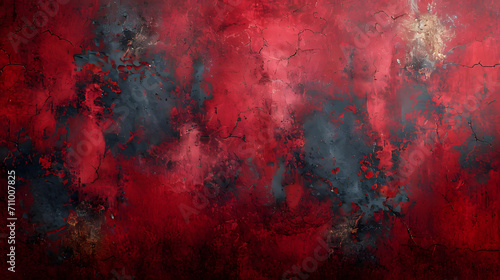 Grunge texture effect background. Distressed rough dark abstract textured. Black isolated on red. Graphic design element  concept for banners, flyer, card, or brochure cover