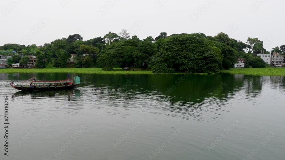 Part of the tourist spot next to Kaptai Lake in Rangamati district of Chittagong, Bangladesh.