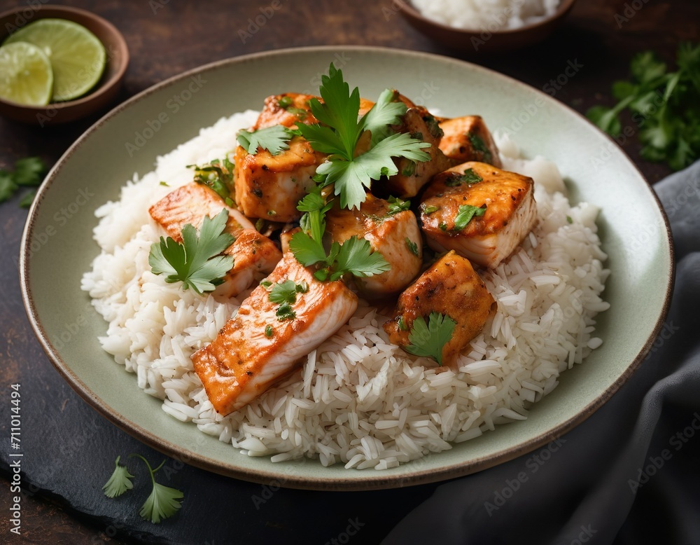 rice with chicken rice with chicken
