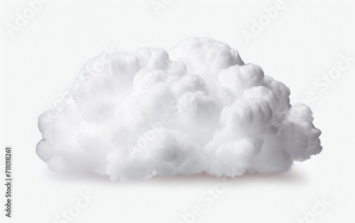 White cumulus cloud