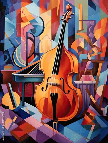 'Jazz Instruments: Vintage Swing Era Wall Prints'