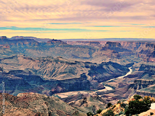 Sunset over Grand Canyon National Park, Arizona. © ARTMARKET