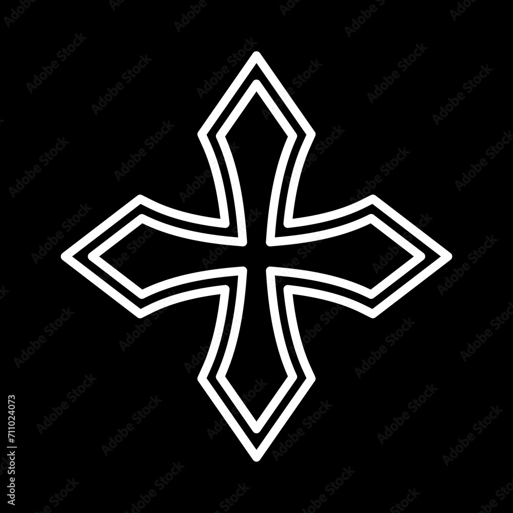 black and white star black and white star