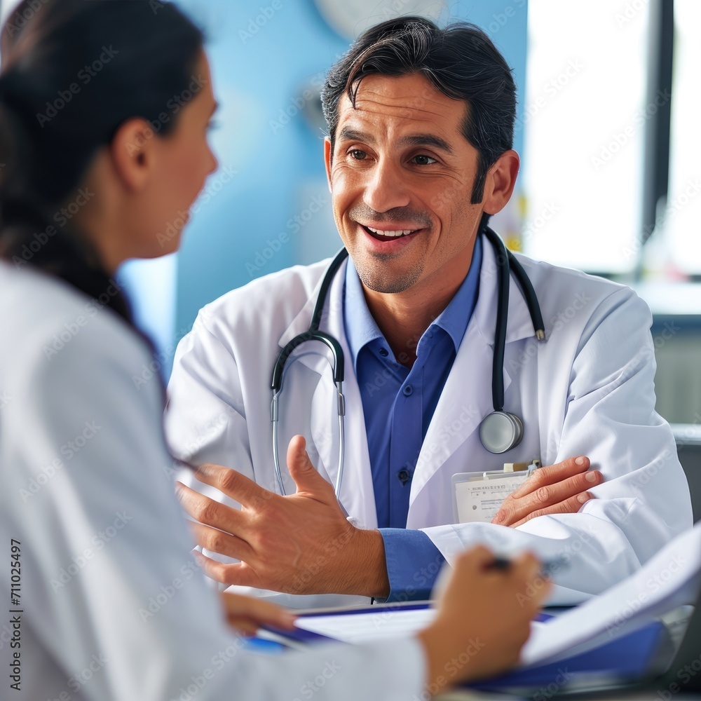 Doctors discussing, clinical consultations Doctors discussing, clinical consultations
