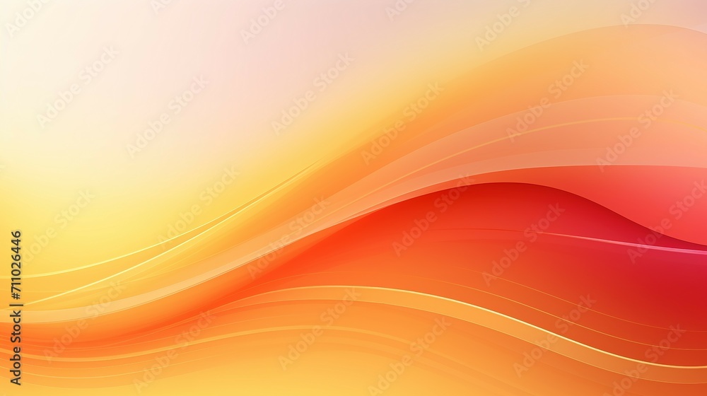 Abstract Yellow and Red Wave Background. Color gradient ombre. Wavy blurry lines background. Abstract Yellow and Red Wave Background. Color gradient ombre. Wavy blurry lines background.
