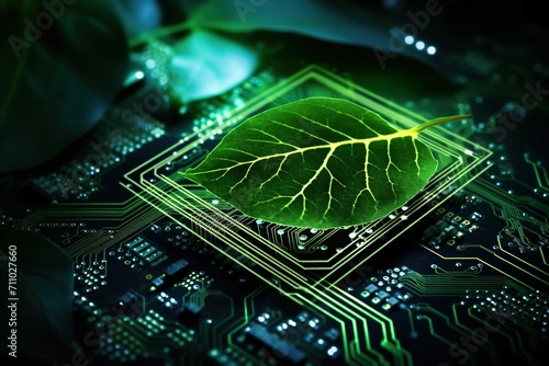 Green technology and sustainable computing photo