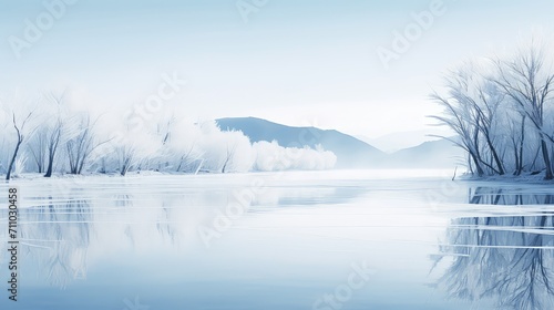 cool blue ice background illustration winter chilly, frost arctic, glacier snow cool blue ice background © vectorwin