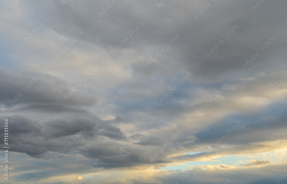 blue sky and clouds over the Mediterranean sea 15