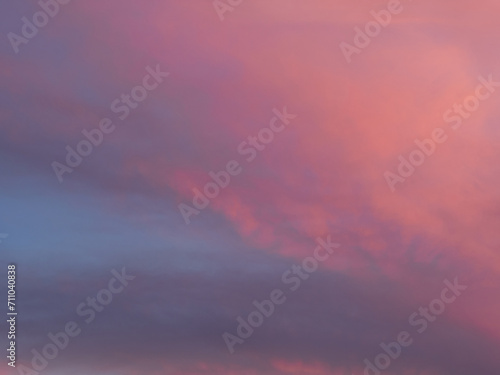 Fototapeta Naklejka Na Ścianę i Meble -  Sky with red clouds