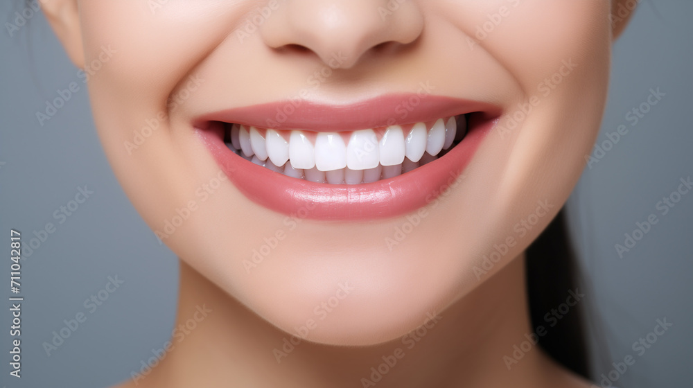 Obraz premium close up of a person with a smile