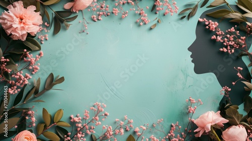 International Women's Day. Concept of movement for gender equality and women empower.