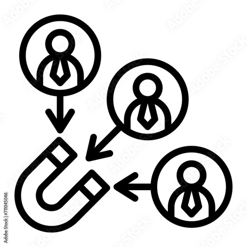 Employee Retention Icon