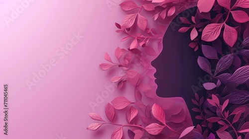 International Women's Day. Concept of the Elimination of Violence against Women.