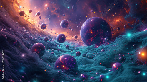Immerse yourself in a visual journey through the vast expanse of the neural cosmos