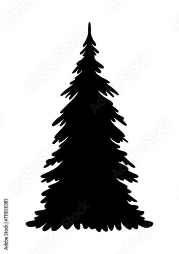 Christmas tree vector, Fir tree, Pine Tree, Christmas tree, Tree, forest, nature, Tree shape, Christmas tree silhouette