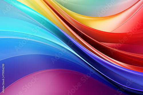 Close-Up of Vibrant, Multicolored Background for Creative Projects and Design.