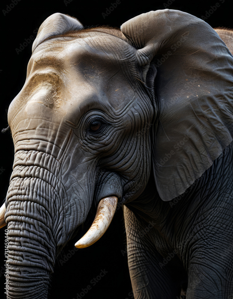 Fototapeta premium animal close up portrait