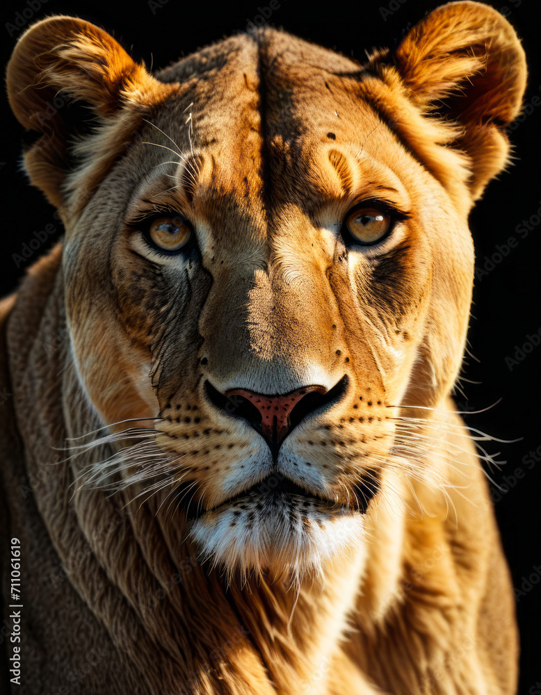 Fototapeta premium animal close up portrait