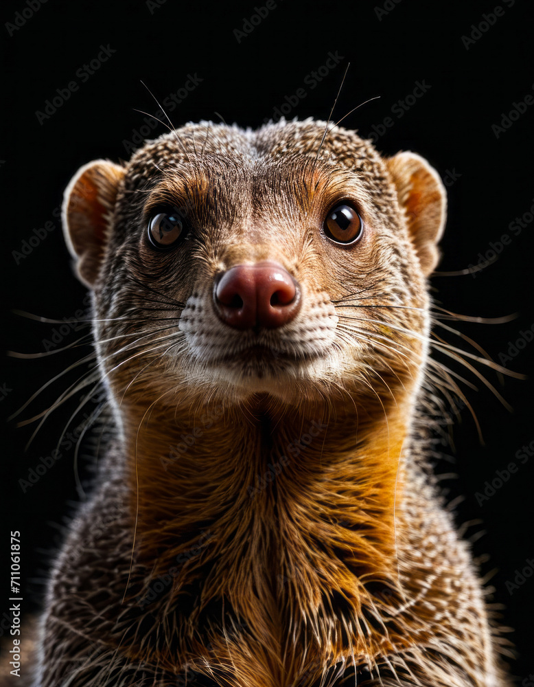 Fototapeta premium animal close up portrait