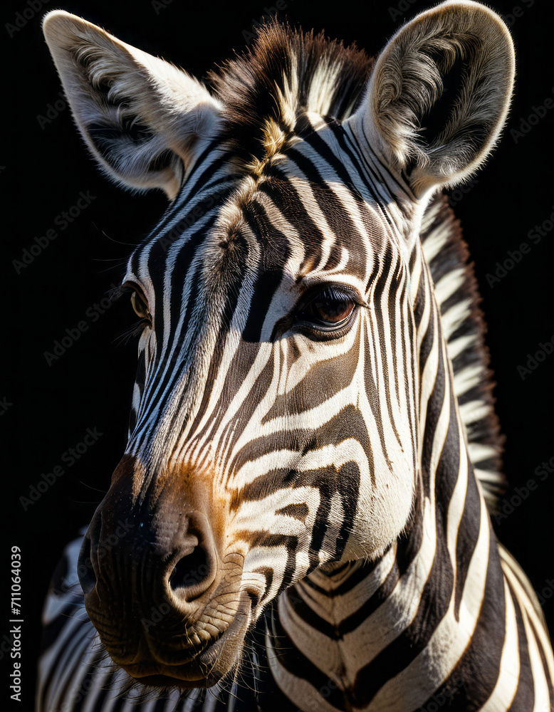 Naklejka premium animal close up portrait