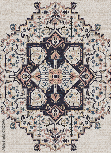 Carpet Pattern Antique Vinatege Texture photo