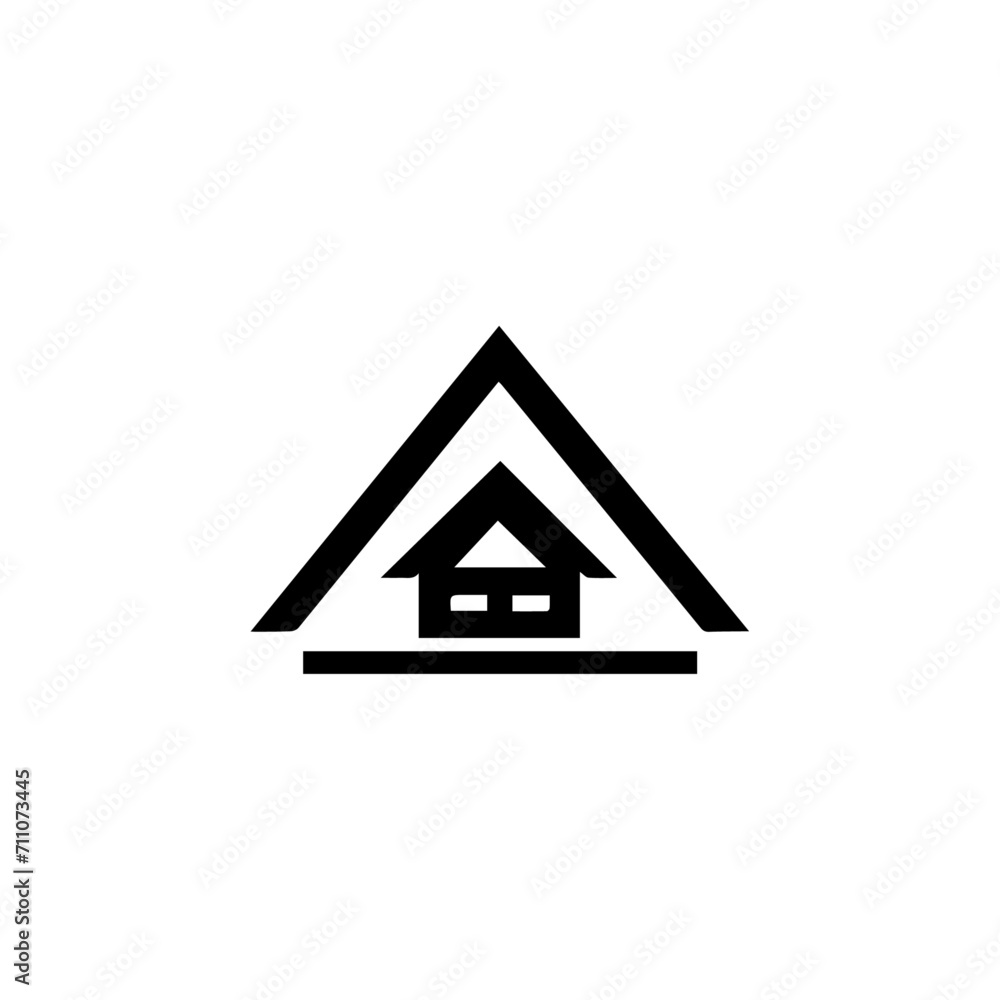 minimalist property real estate guest house logo vector design simple design illustrations minimalist property real estate guest house logo vector design simple design illustrations