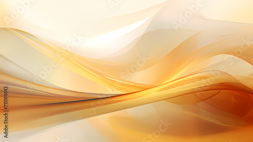 golden Abstract digital art background with a distortion design