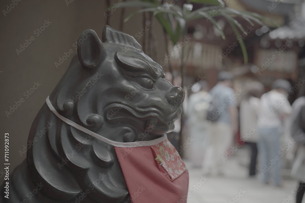 京都の町（神社）
