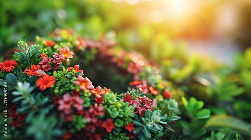 flowers in the garden