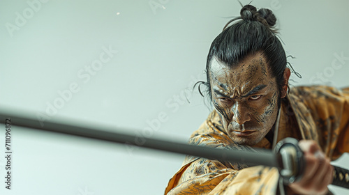 侍のイメージ - image of Samurai - No2-8 Generative AI photo