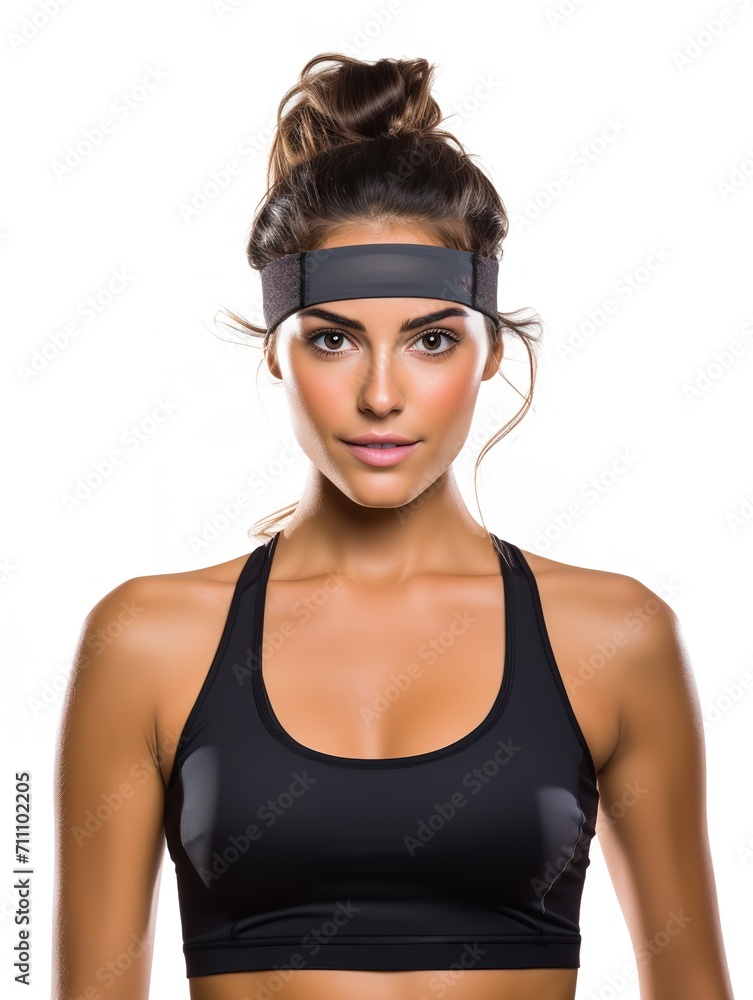 Energetic Female Fitness Trainer, AI Generated Energetic Female Fitness Trainer, AI Generated
