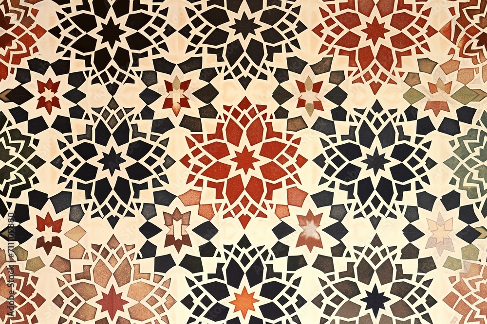 Beauty of an Islamic Geometric Wallpaper Timeless Symmetry and Cultural Grace