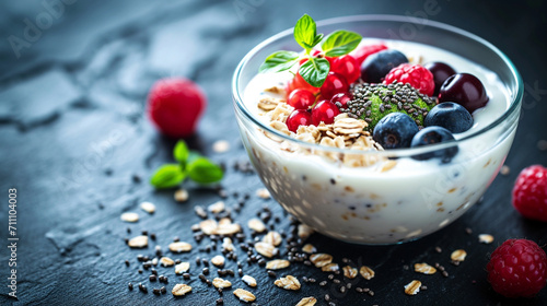 yogurt with berries © AA