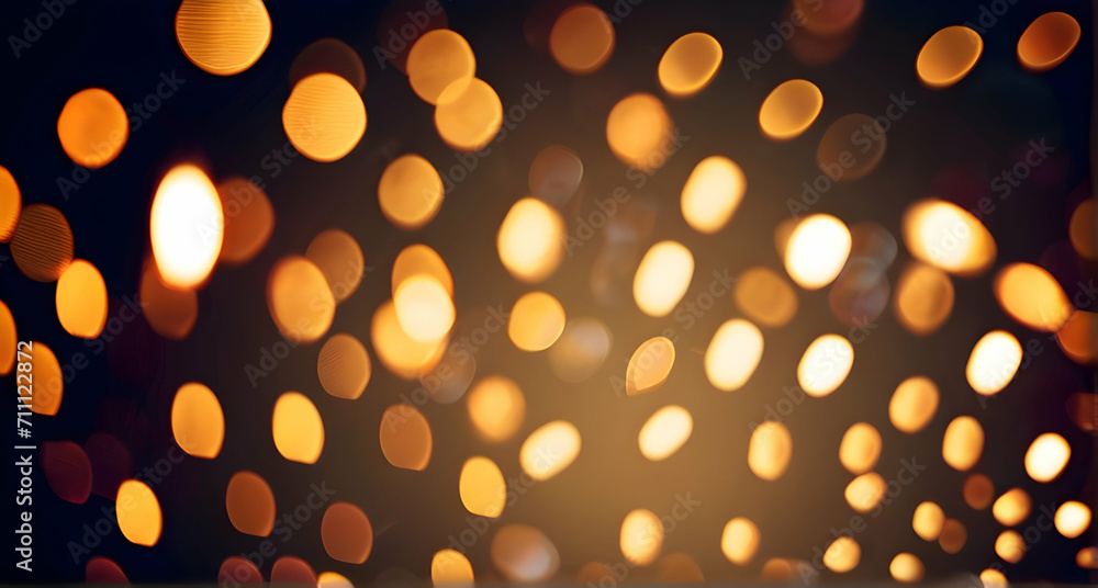 Abstract glowing bokeh background design