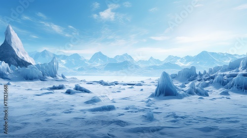 winter terrain ice background illustration frost snow, arctic polar, tundra chilling winter terrain ice background