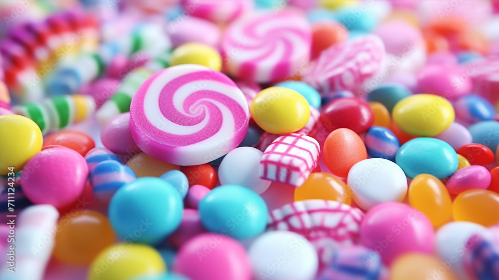 鮮やかなカラフルなキャンディー Vivid Colorful retro candy 鮮やかなカラフルなキャンディー Vivid Colorful retro candy