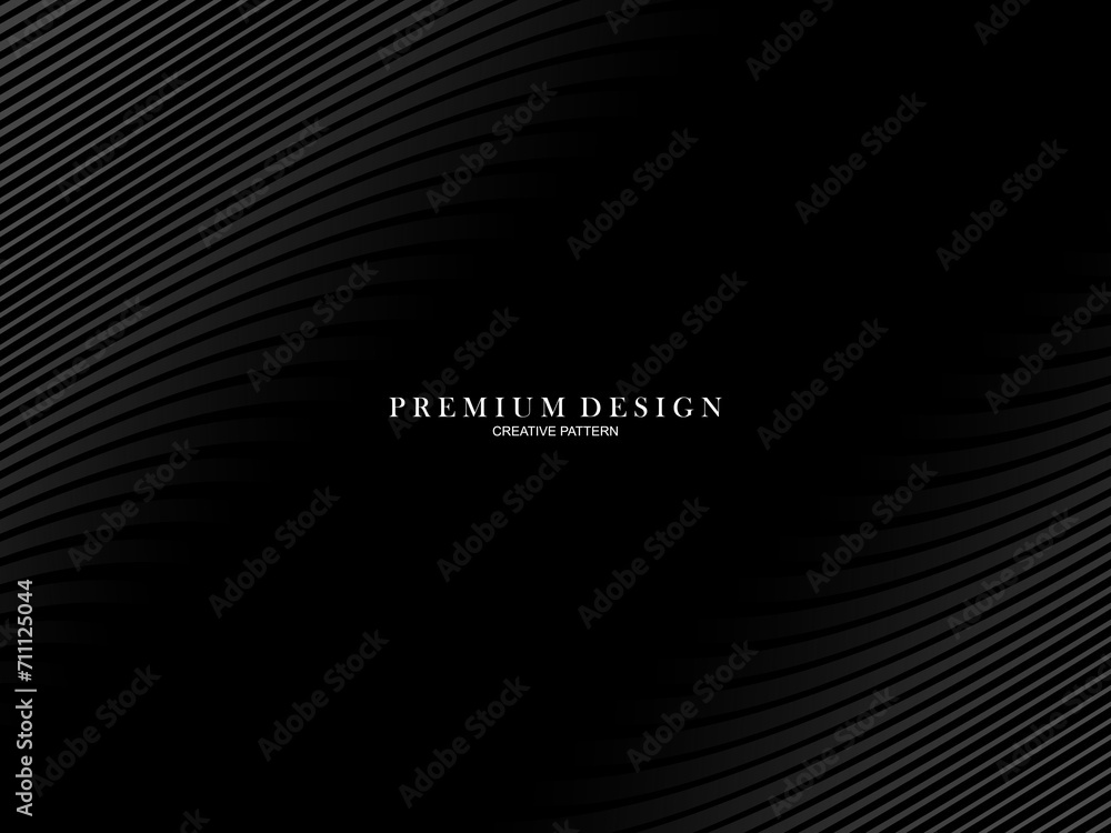 Abstract futuristic dark black background with waving design. Realistic 3d wallpaper with luxurious flowing lines. Elegant background for posters, websites, brochures, cards, banners, apps etc. Abstract futuristic dark black background with waving design. Realistic 3d wallpaper with luxurious flowing lines. Elegant background for posters, websites, brochures, cards, banners, apps etc.