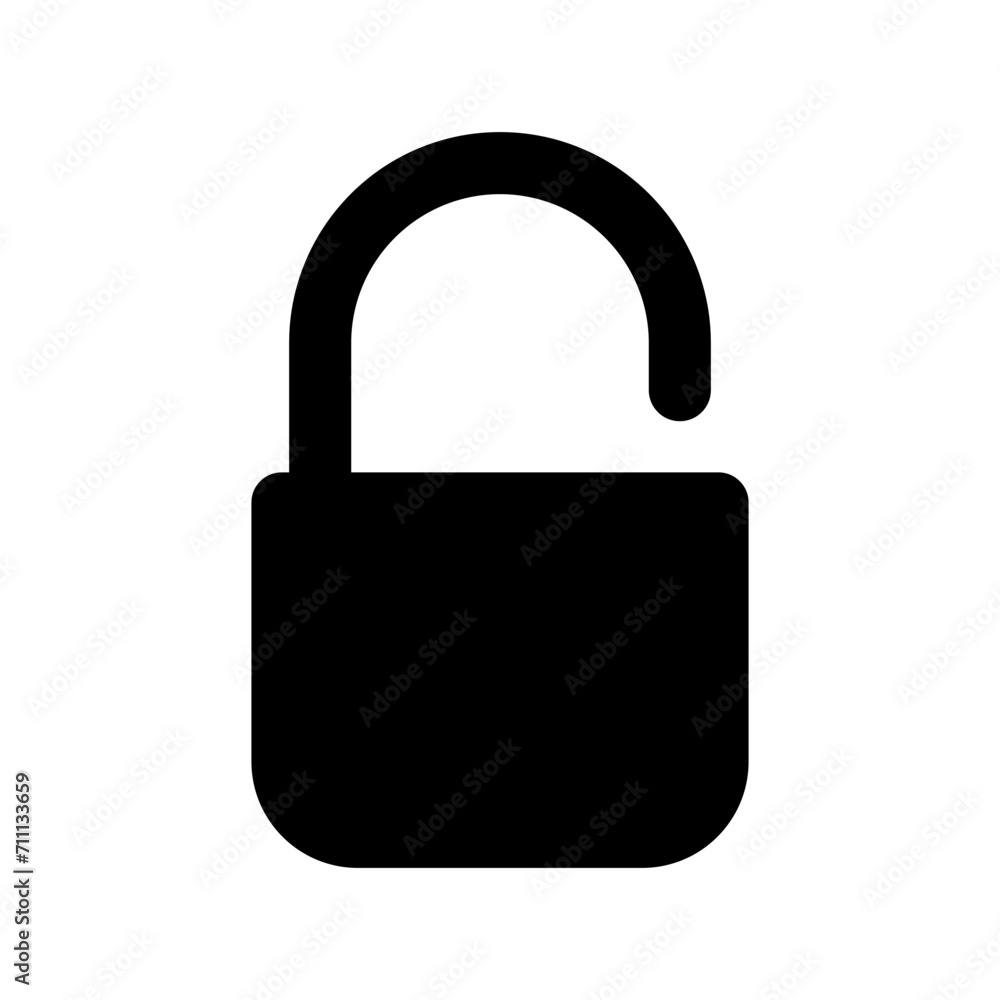 Padlock icon vector design templates simple and modern Padlock icon vector design templates simple and modern