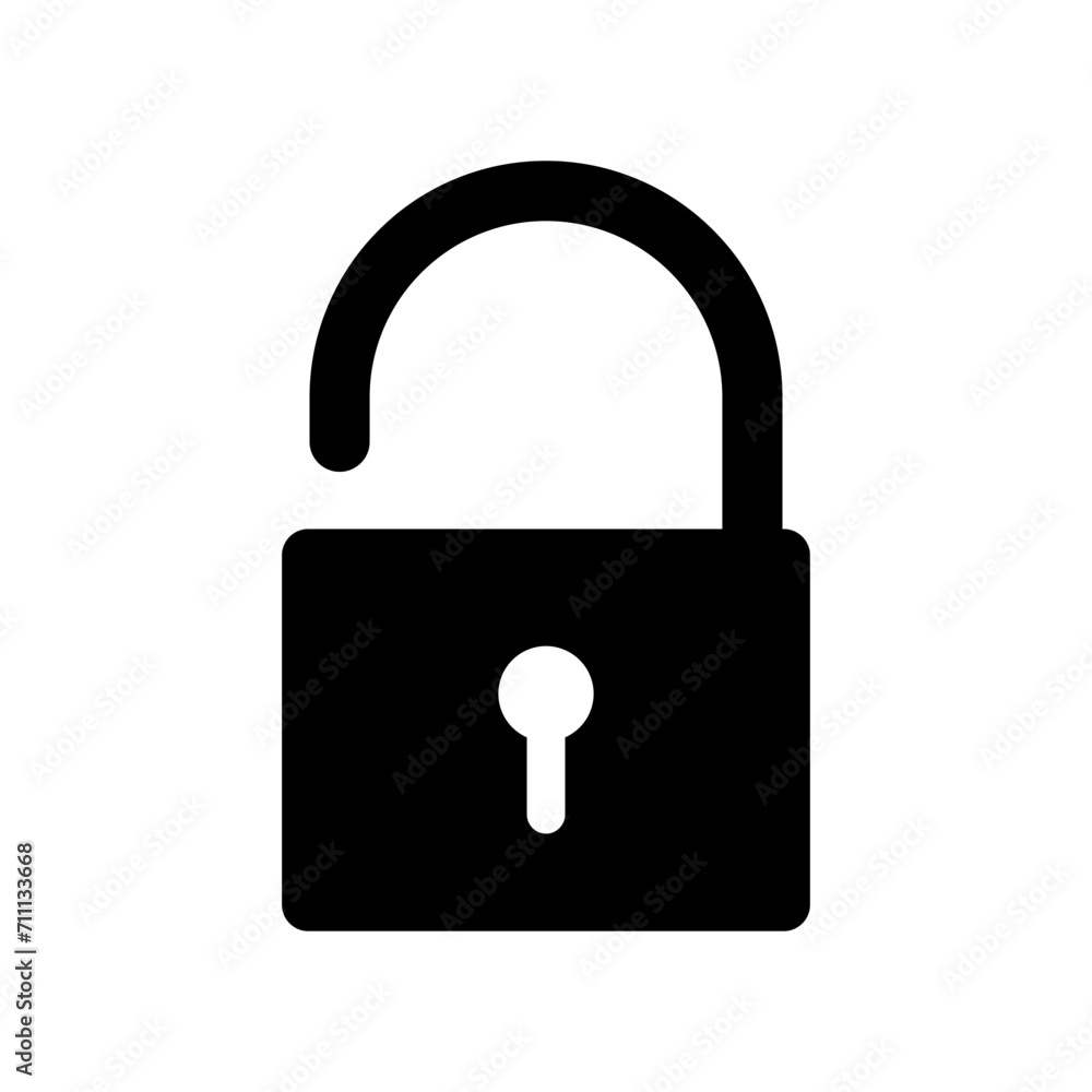 Padlock icon vector design templates simple and modern Padlock icon vector design templates simple and modern