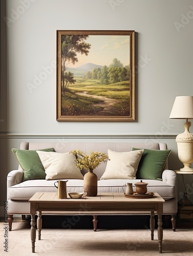 Vintage Art Print Collections: Peaceful Countryside Serenity & Pastoral Paintings on Canvas