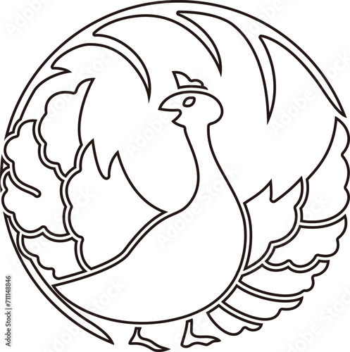 陰大和法隆寺鳳凰