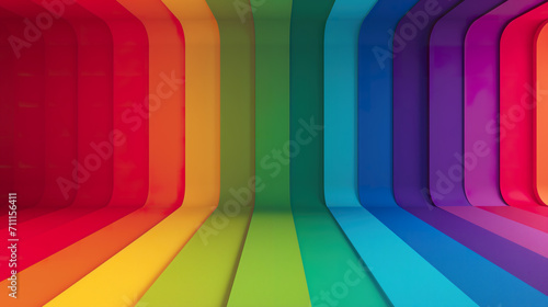 Abstract, modern rainbow, colorful background with  gradient stripes. Pride month, lesbian, gay, bisexual, transgender, and LGBTQ pride concept backdrop, wallpaper
