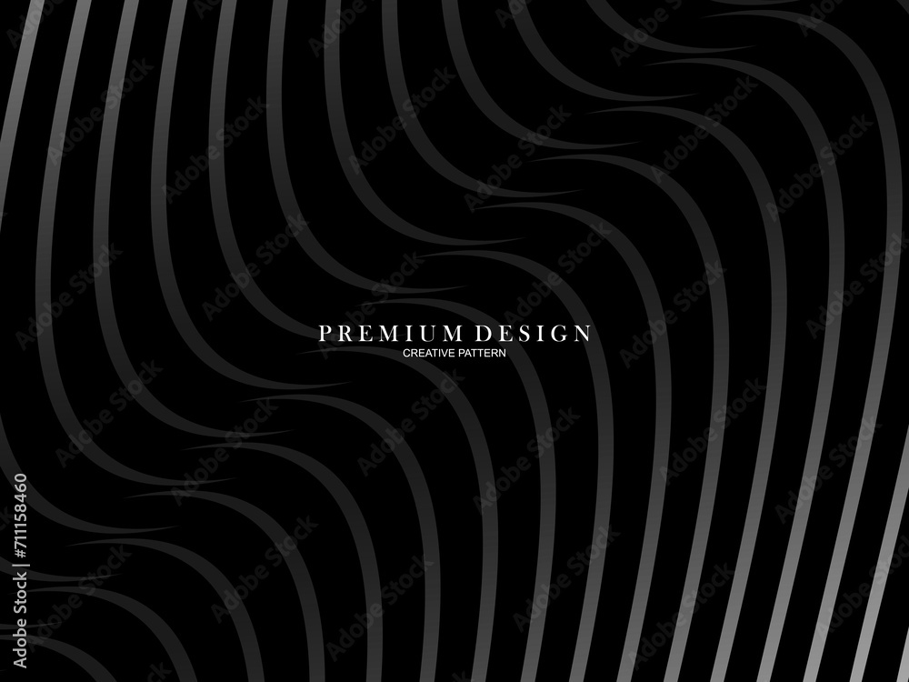 Abstract futuristic dark black background with waving design. Realistic 3d wallpaper with luxurious flowing lines. Elegant background for posters, websites, brochures, cards, banners, apps etc. Abstract futuristic dark black background with waving design. Realistic 3d wallpaper with luxurious flowing lines. Elegant background for posters, websites, brochures, cards, banners, apps etc.
